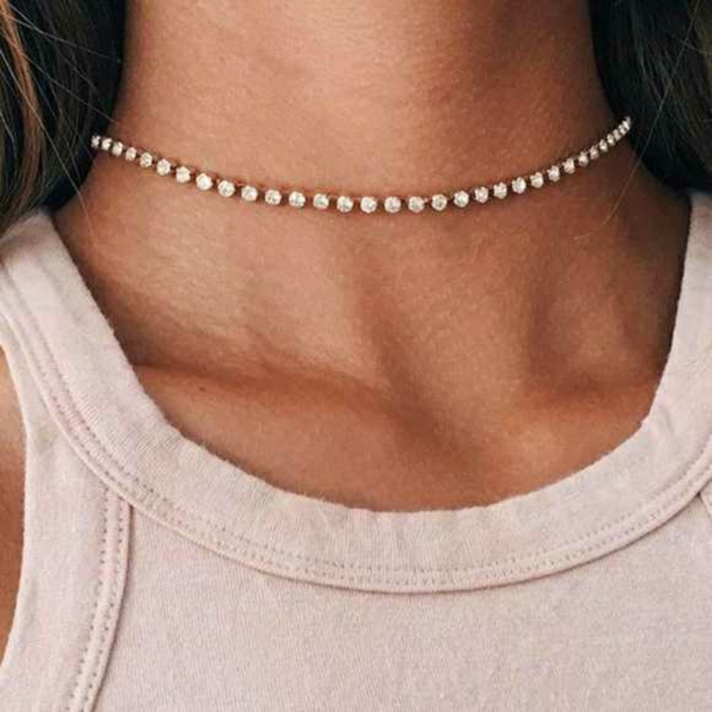 Diamond Choker Necklace